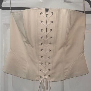 Zara Cream Corset Top